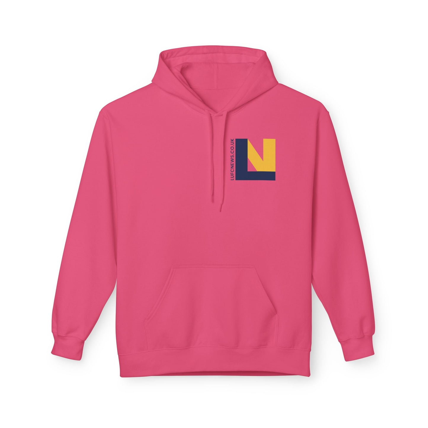 LUFC Softstyle Fleece Hoodie Midweight Unisex
