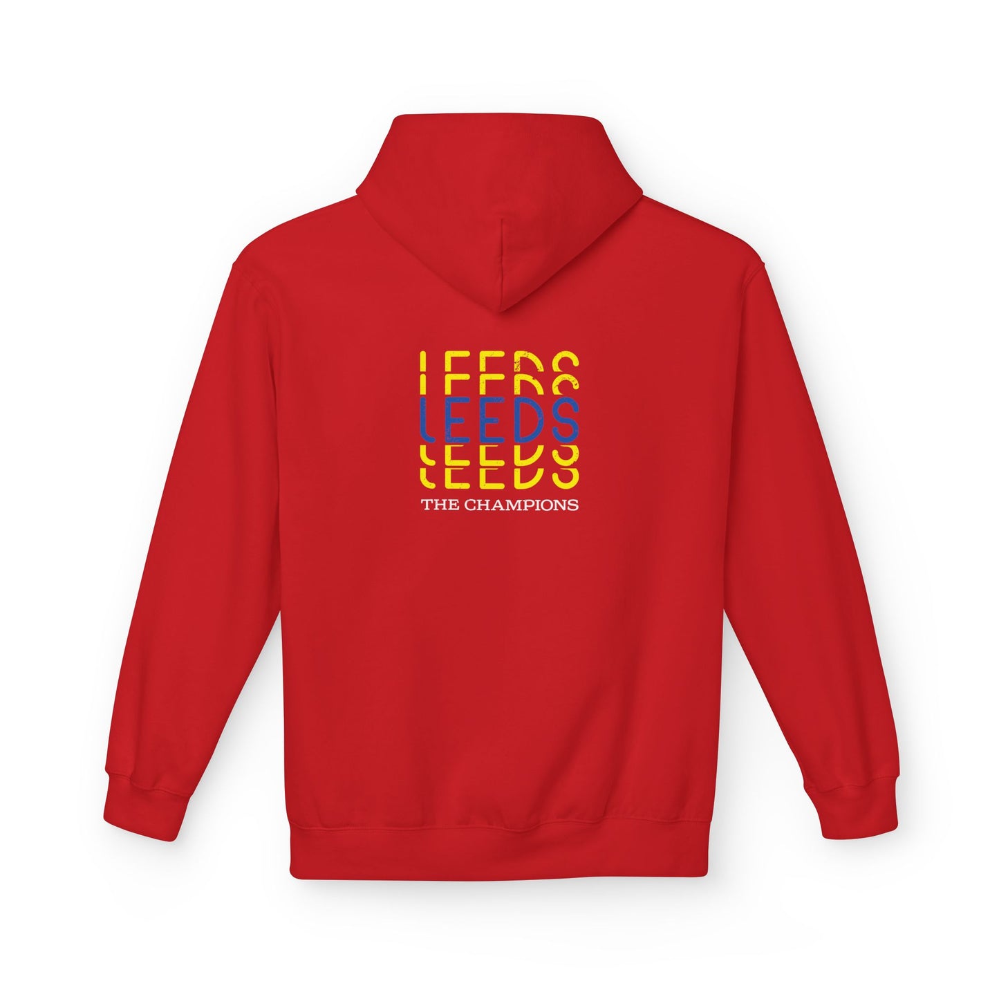 LUFC Softstyle Fleece Hoodie Midweight Unisex