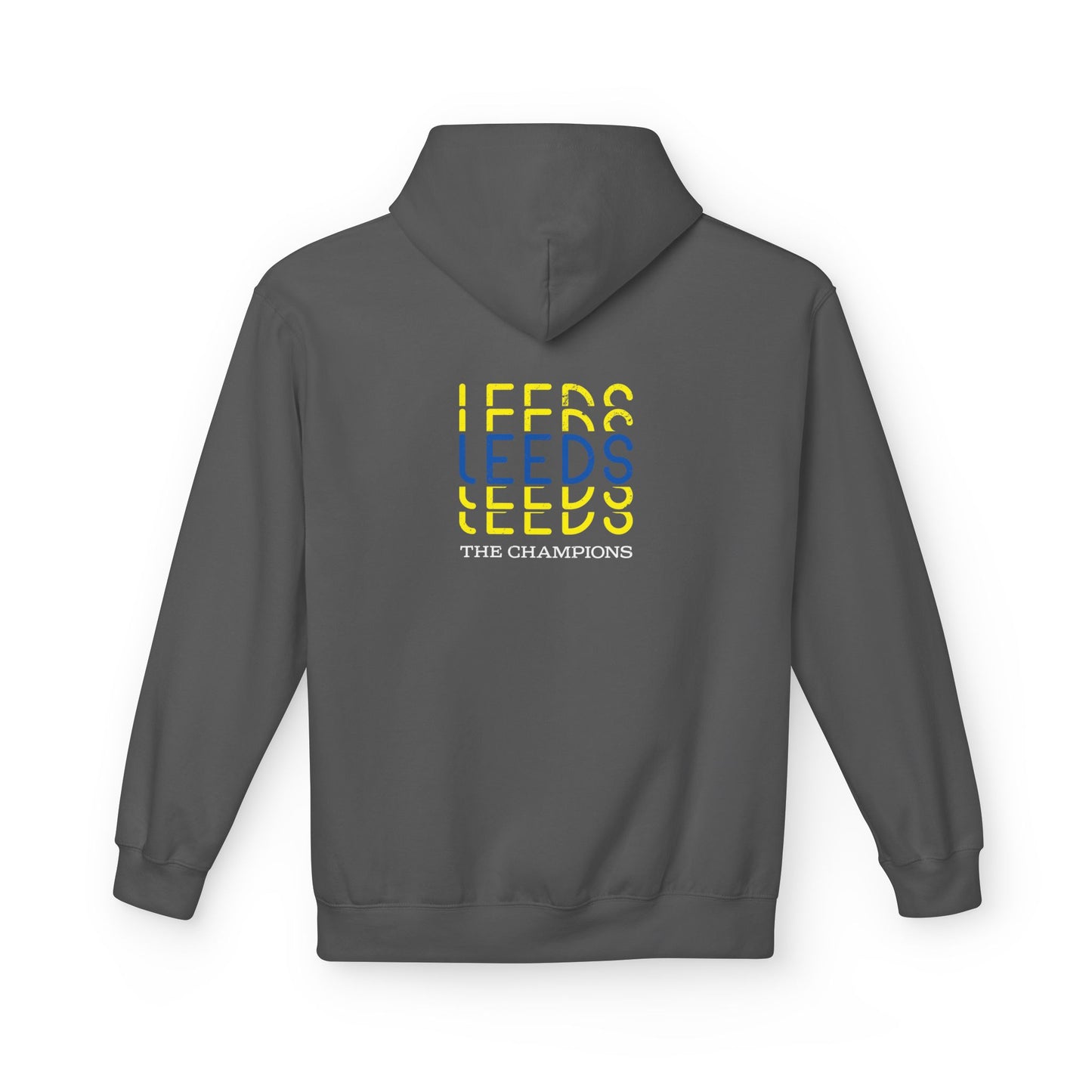 LUFC Softstyle Fleece Hoodie Midweight Unisex
