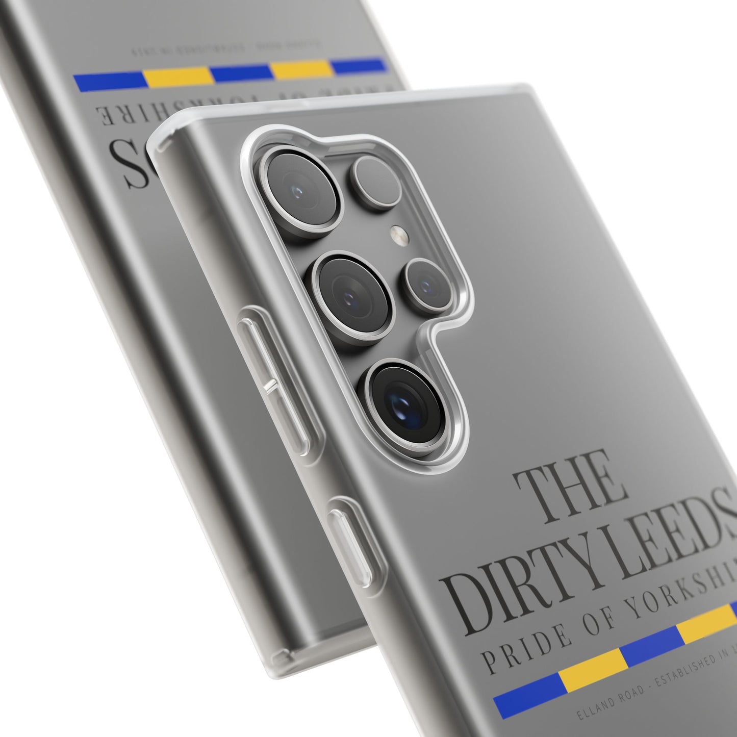 LUFC “The Dirty Leeds: Pride of Yorkshire” Flexi Phone Case - Lufcnews.co.uk