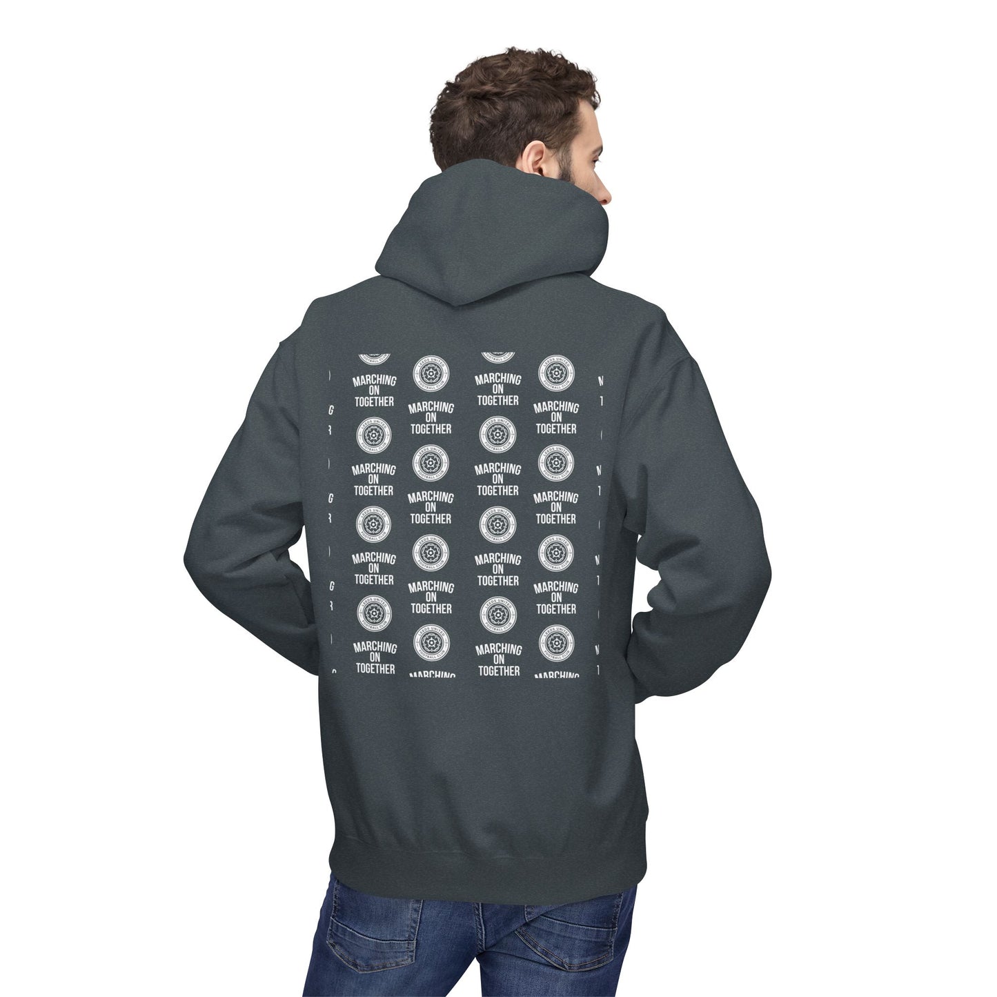 LUFC Midweight Fleece Hoodie Softstyle Unisex
