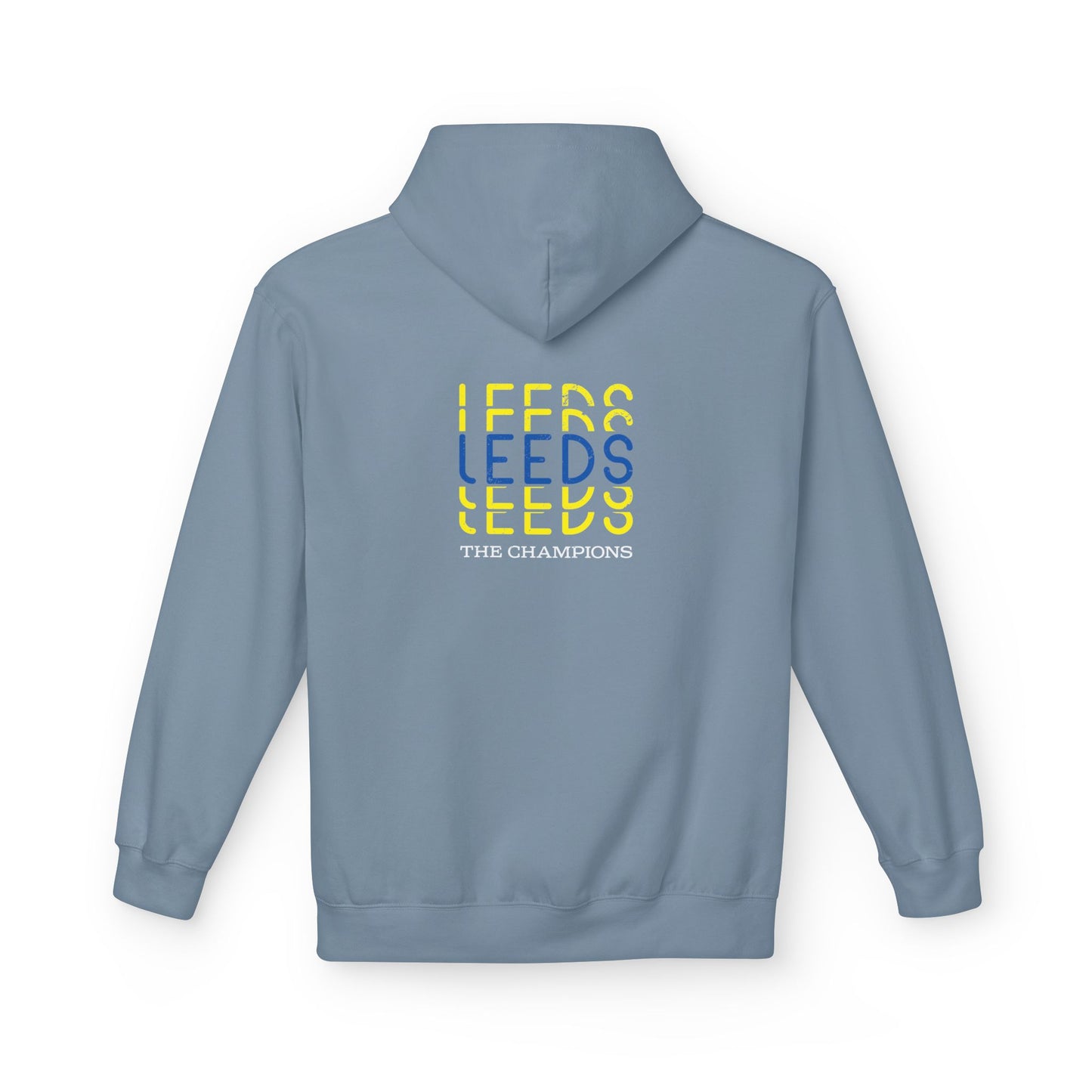 LUFC Softstyle Fleece Hoodie Midweight Unisex