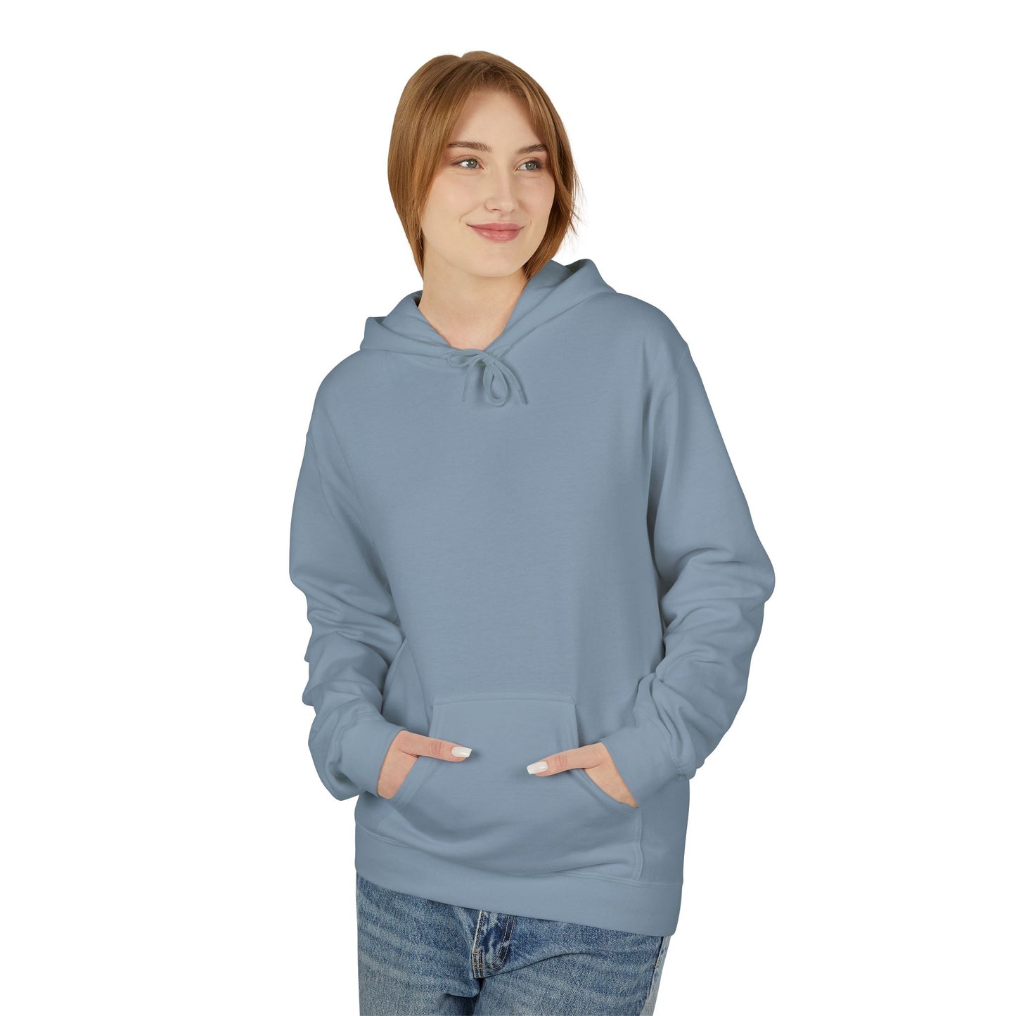 LUFC Midweight Fleece Hoodie Softstyle Unisex