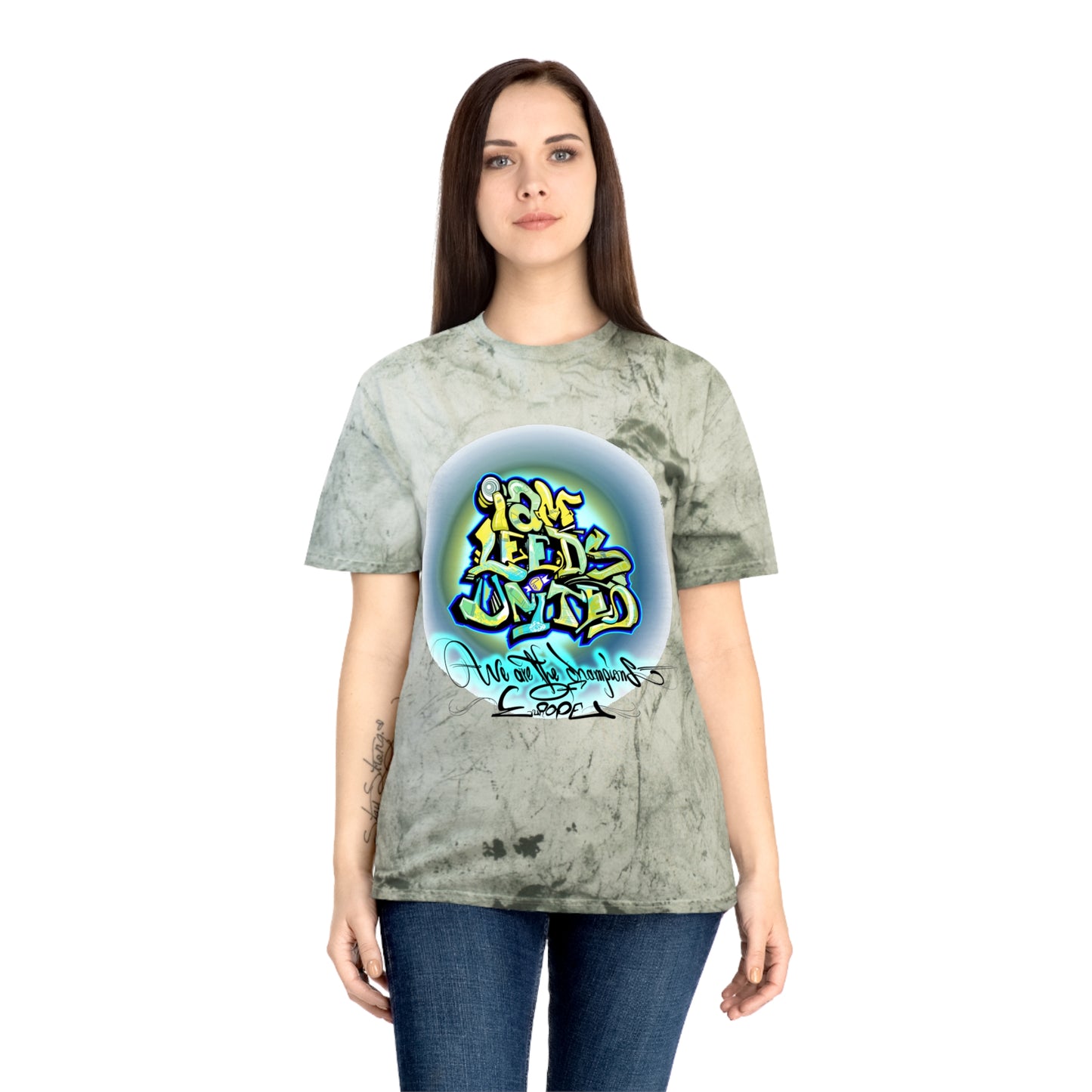 LUFC Graffiti Tee: Unisex Streetwear Edition