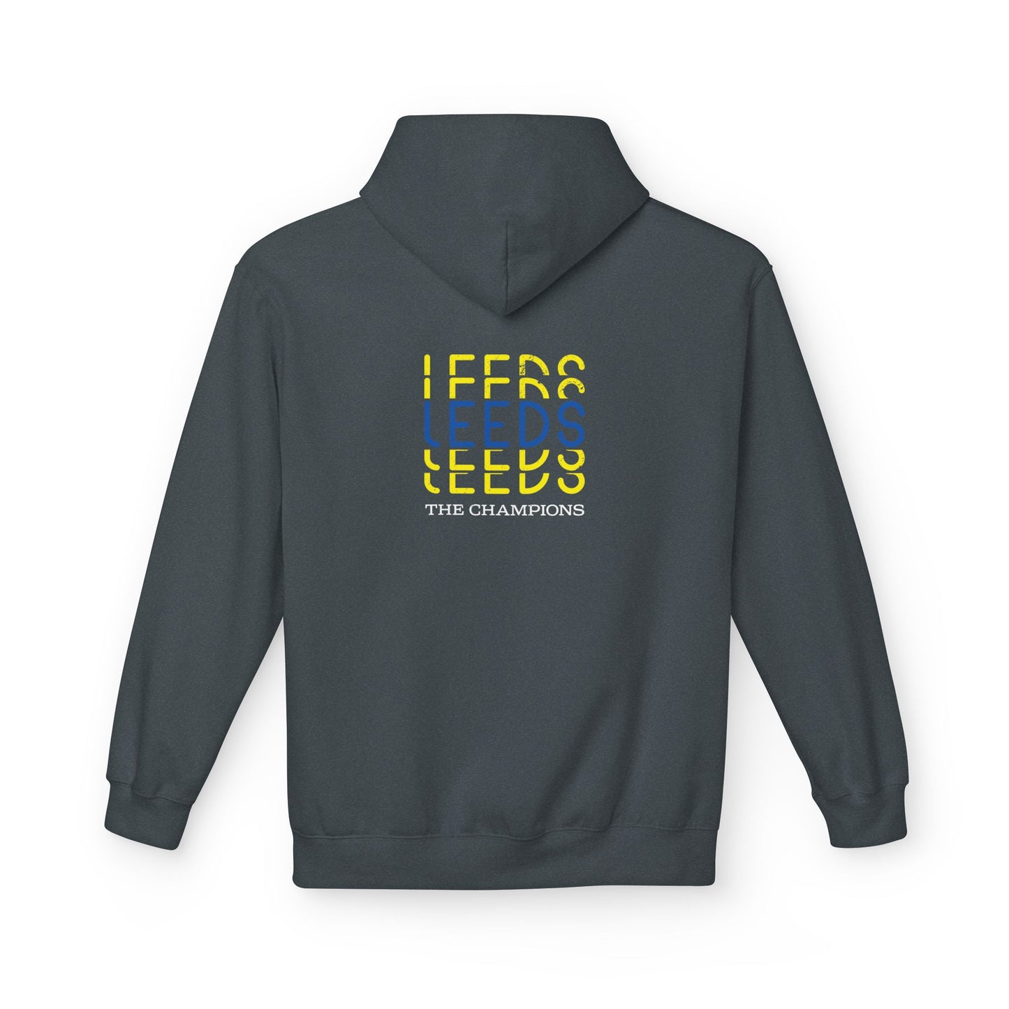 LUFC Softstyle Fleece Hoodie Midweight Unisex