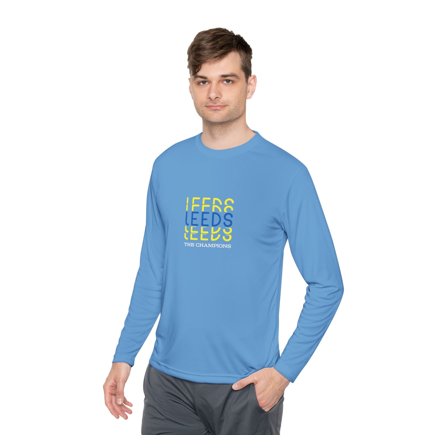 Leeds “The Champions” Long Sleeve T-Shirt: Unisex Fit
