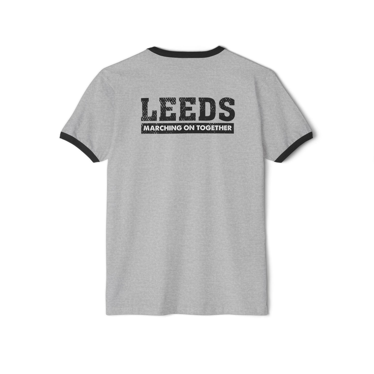 Leeds United Vintage Ringer Tee: Unisex Retro Edition