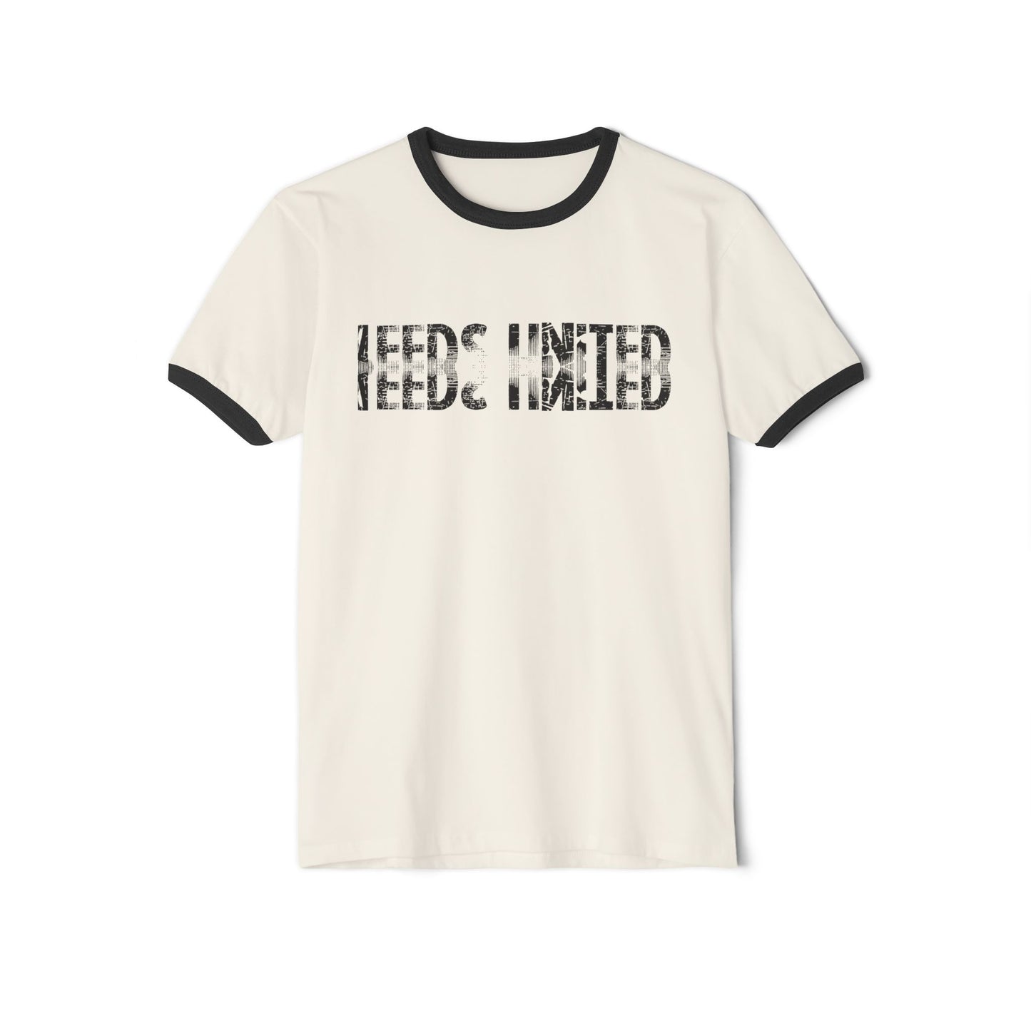 Leeds United Vintage Ringer Tee: Unisex Retro Edition