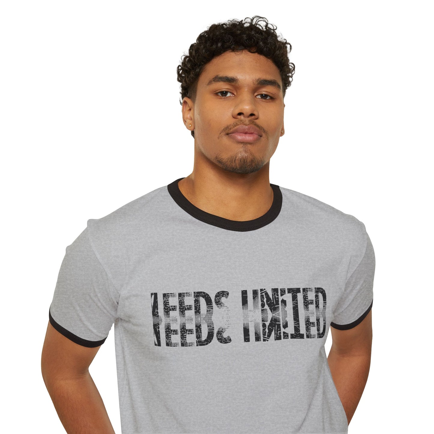 Leeds United Vintage Ringer Tee: Unisex Retro Edition