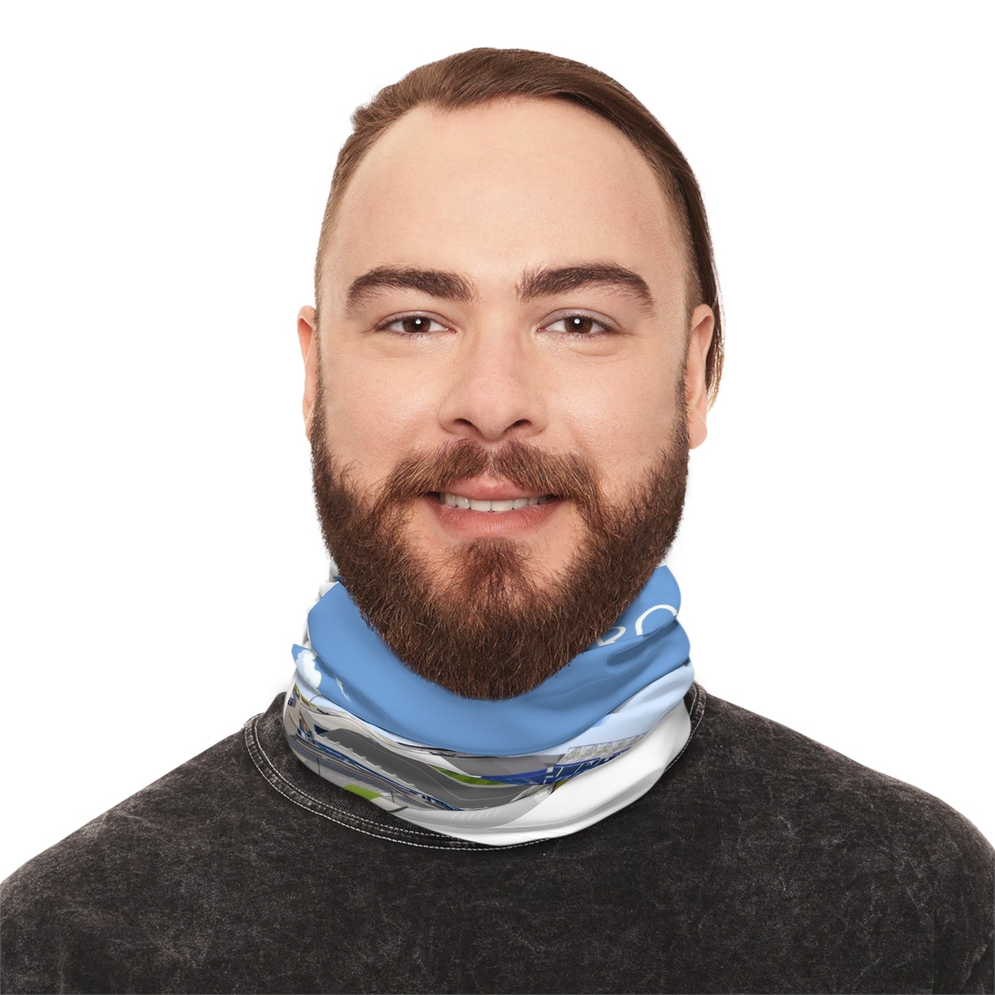 LUFC “Elland Road Leeds United” Winter Neck Gaiter Fleece-Lined Athletic