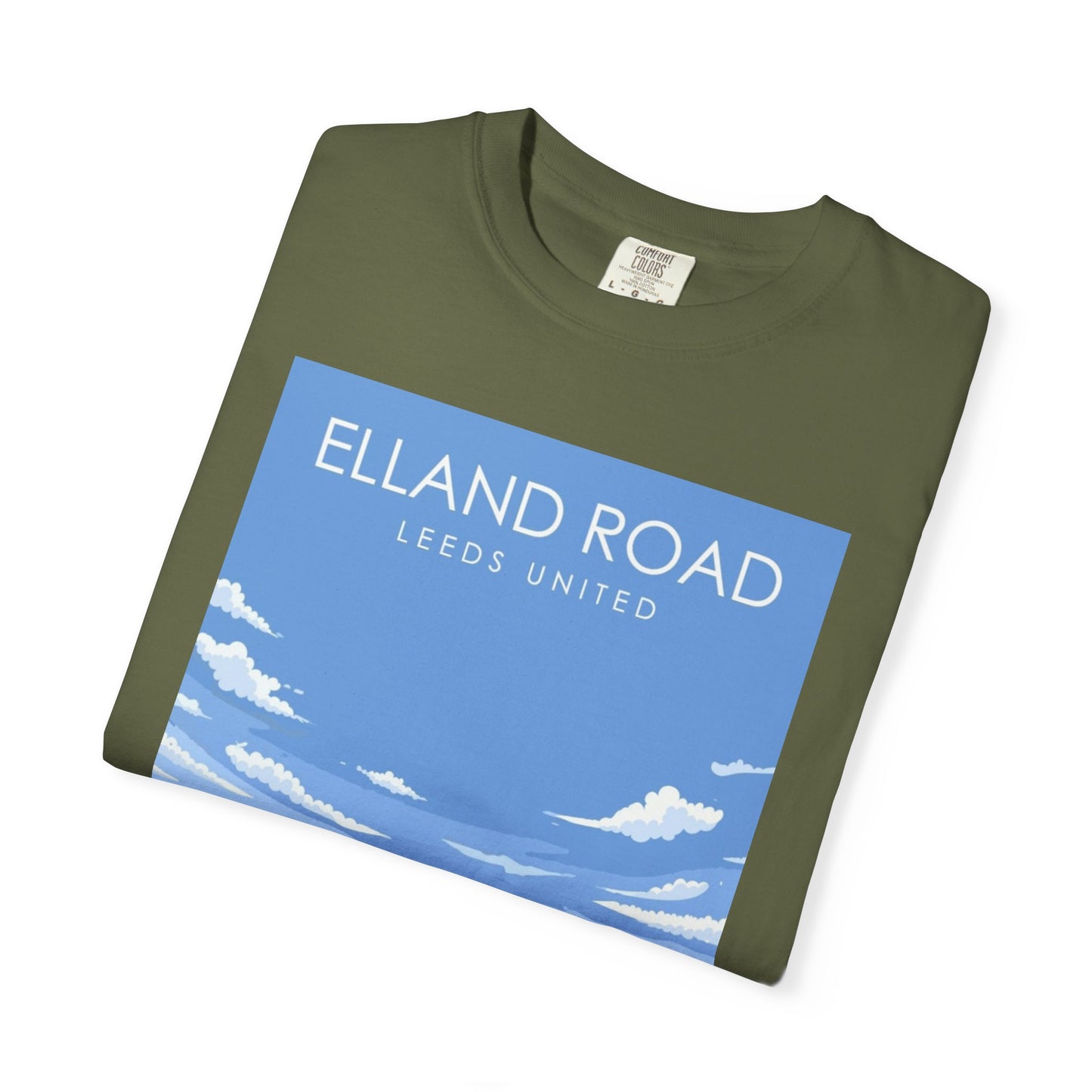 LUFC News Graphic Tee | Garment-Dyed Unisex T-Shirt