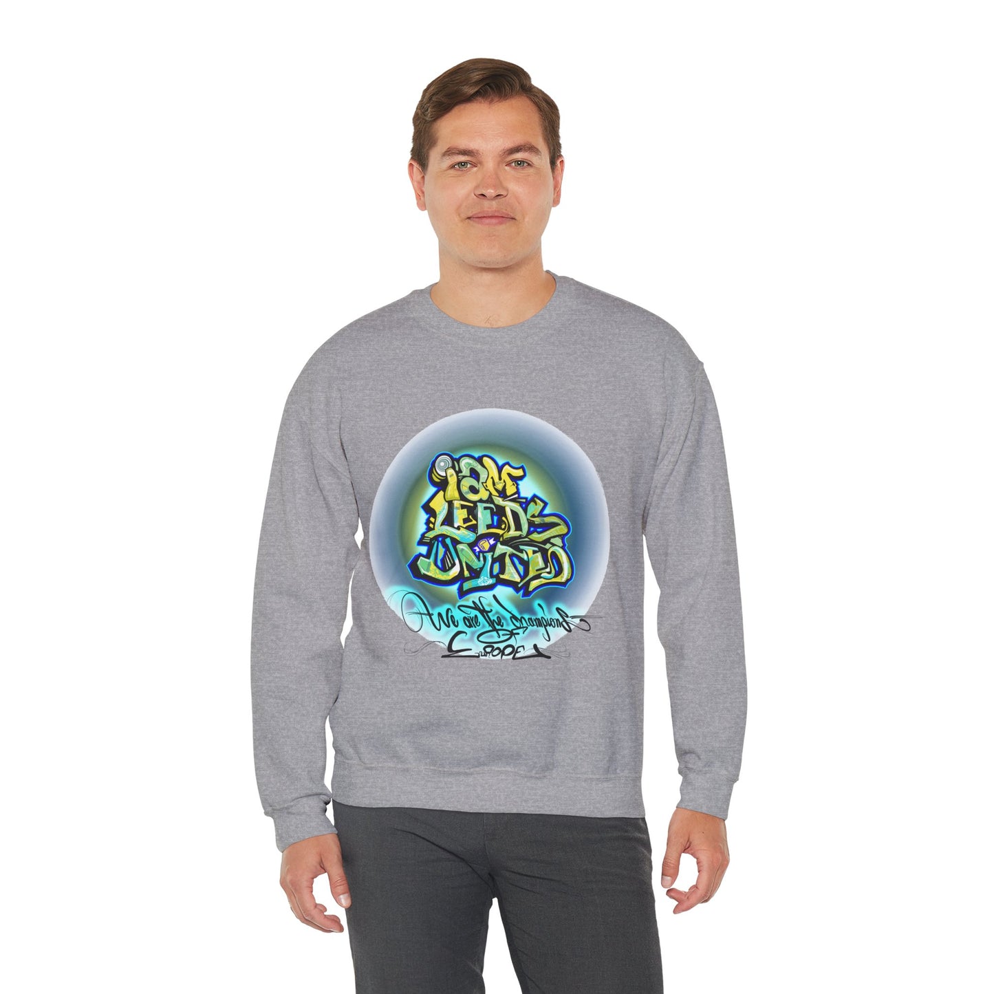 LUFC “I am Leeds United” Graffiti Sweatshirt