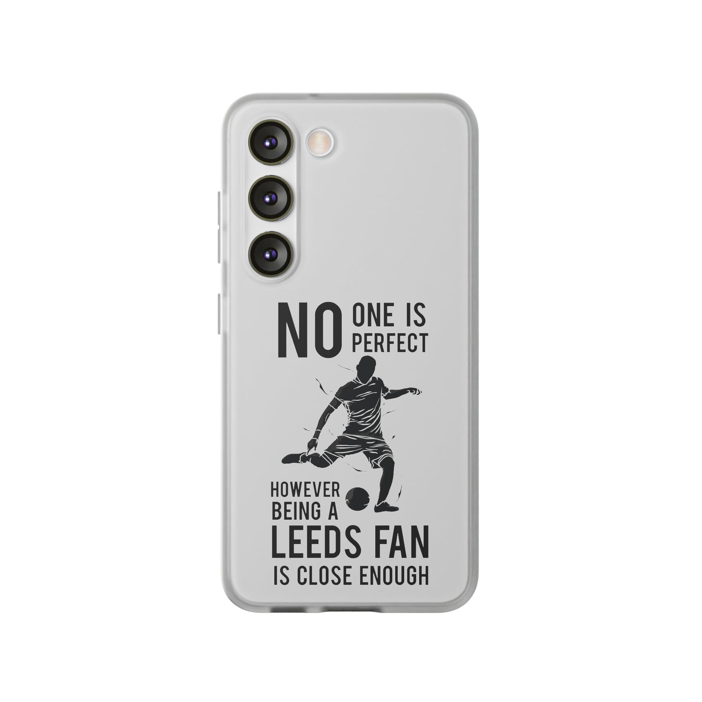 Estuches flexibles: nadie es perfecto, pero ser fanático del Leeds está lo suficientemente cerca