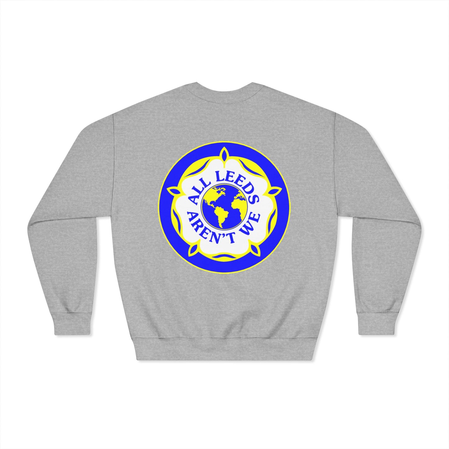 LUFC “All Leeds Aren’t We” Crewneck DryBlend® Unisex Sweatshirt