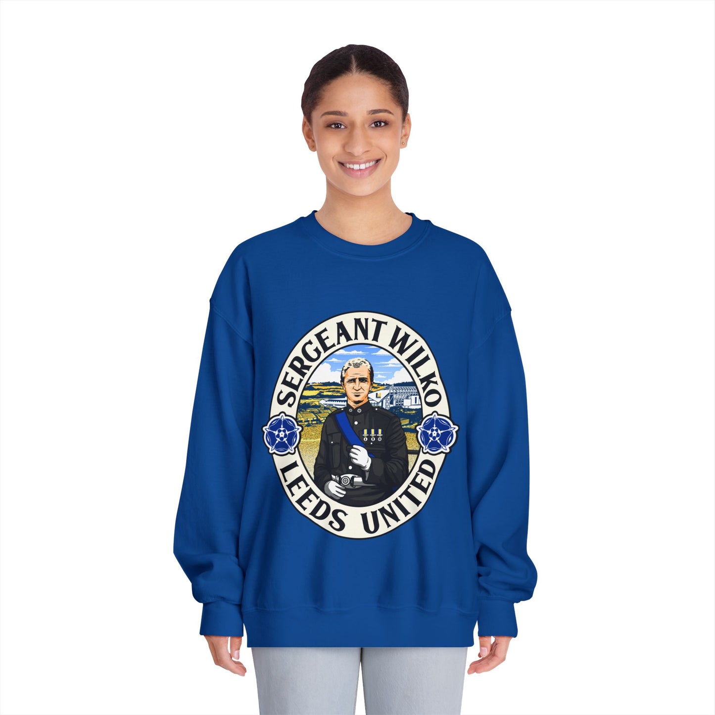 LUFC “All Leeds Aren’t We” Crewneck DryBlend® Unisex
