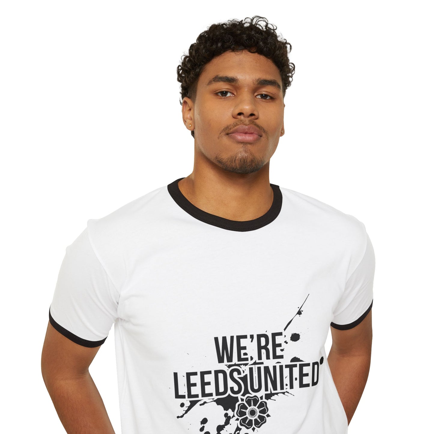 LUFC Vintage Ringer Tee Classic Unisex T-Shirt