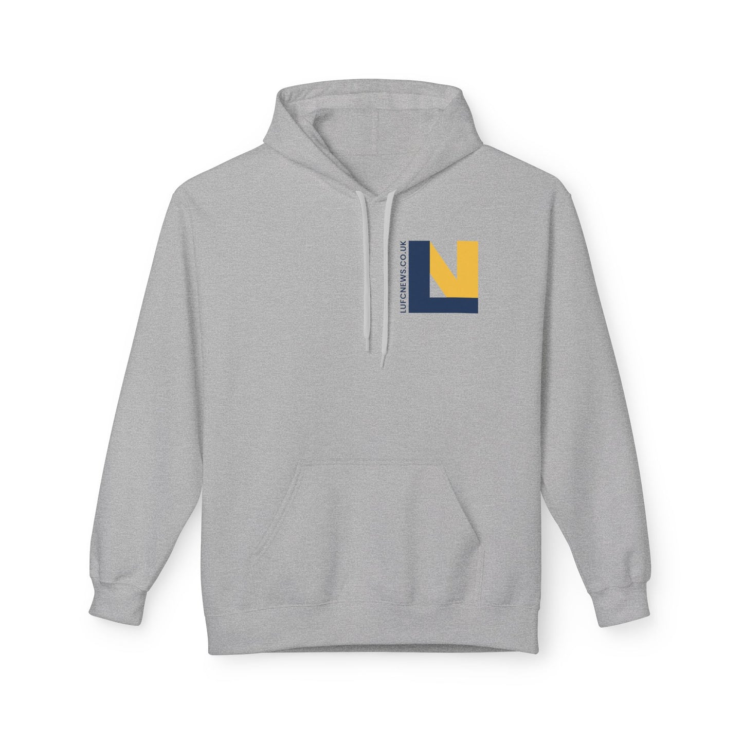 LUFC Softstyle Fleece Hoodie Midweight Unisex