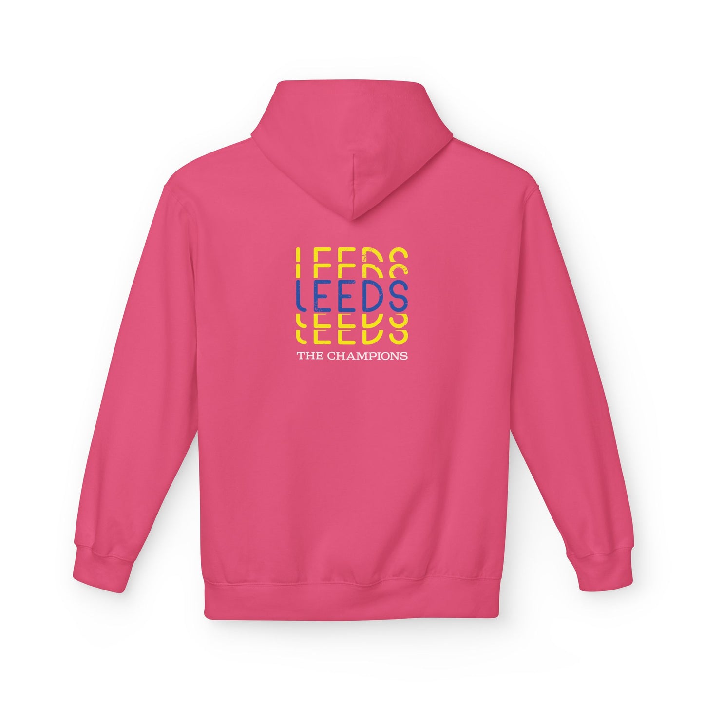 LUFC Softstyle Fleece Hoodie Midweight Unisex