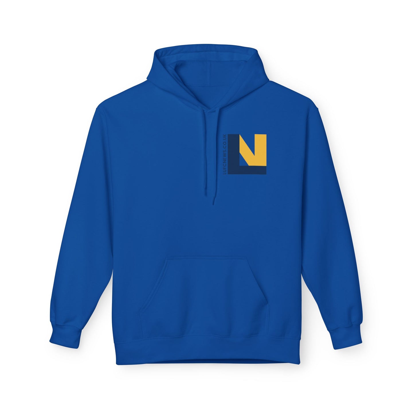 LUFC Softstyle Fleece Hoodie Midweight Unisex