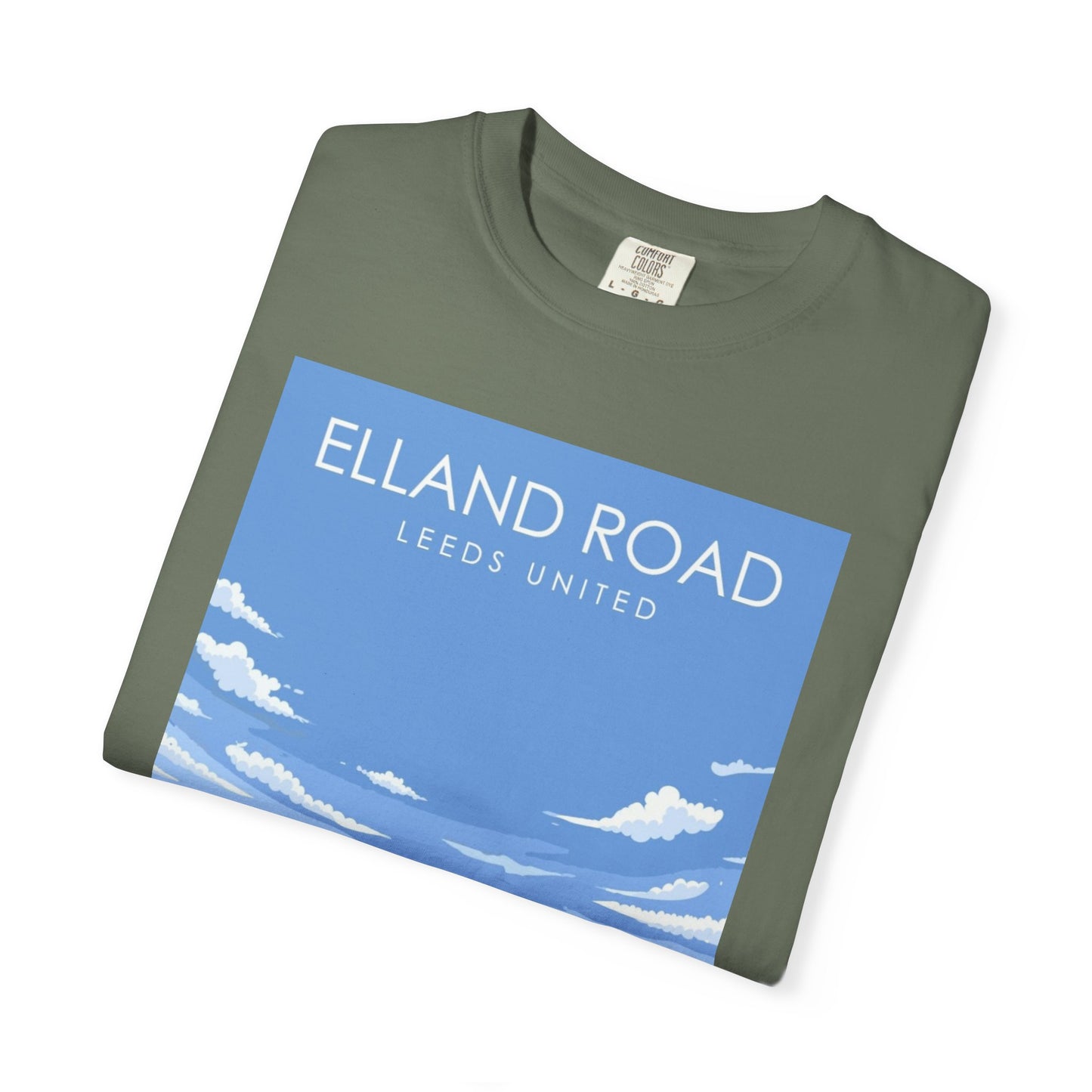 LUFC News Graphic Tee | Garment-Dyed Unisex T-Shirt