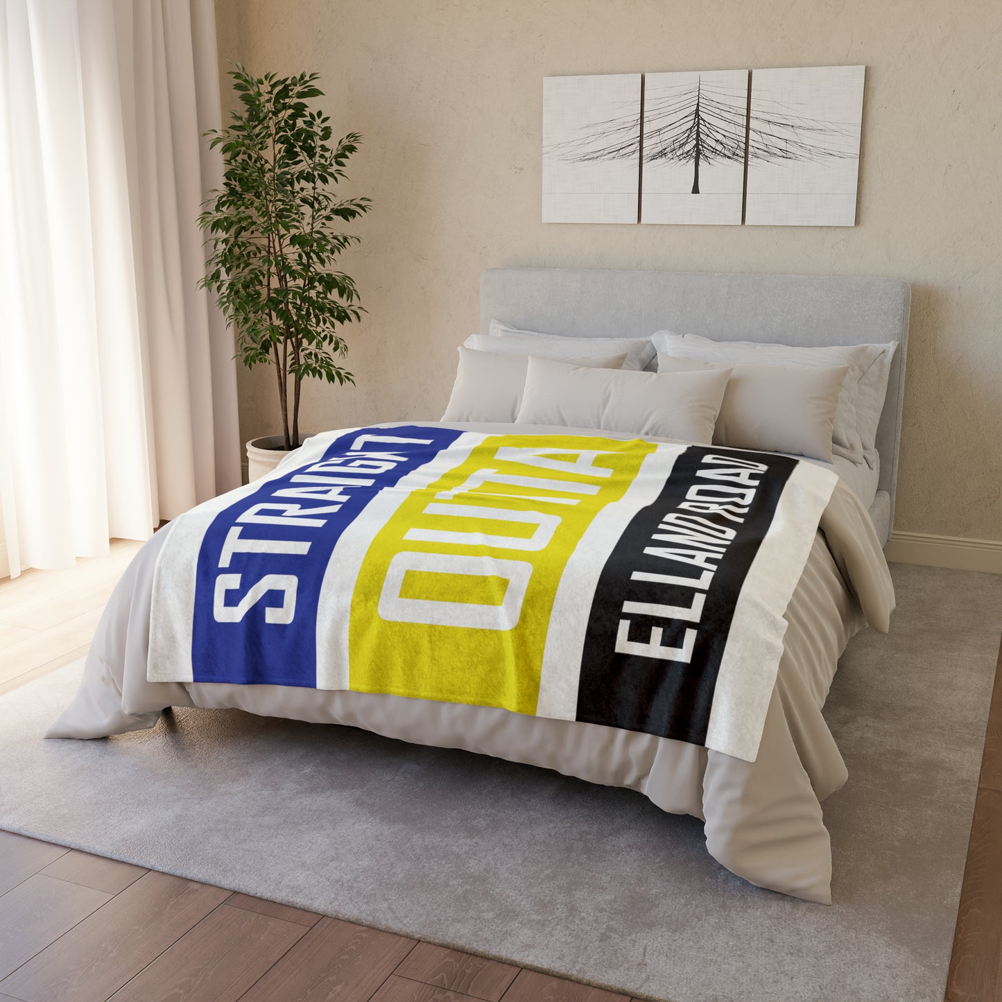 Straight Outta Elland Road Blanket