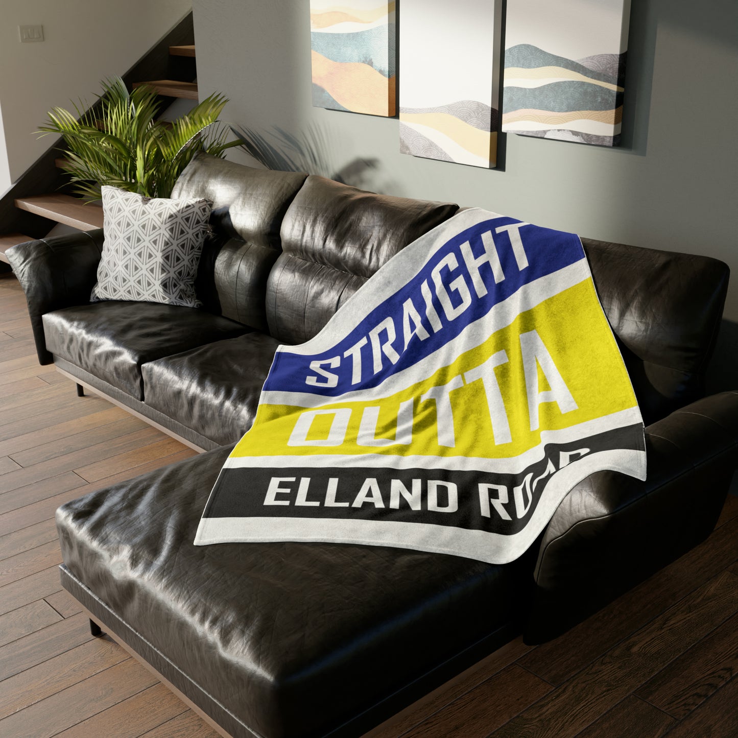 Straight Outta Elland Road Blanket
