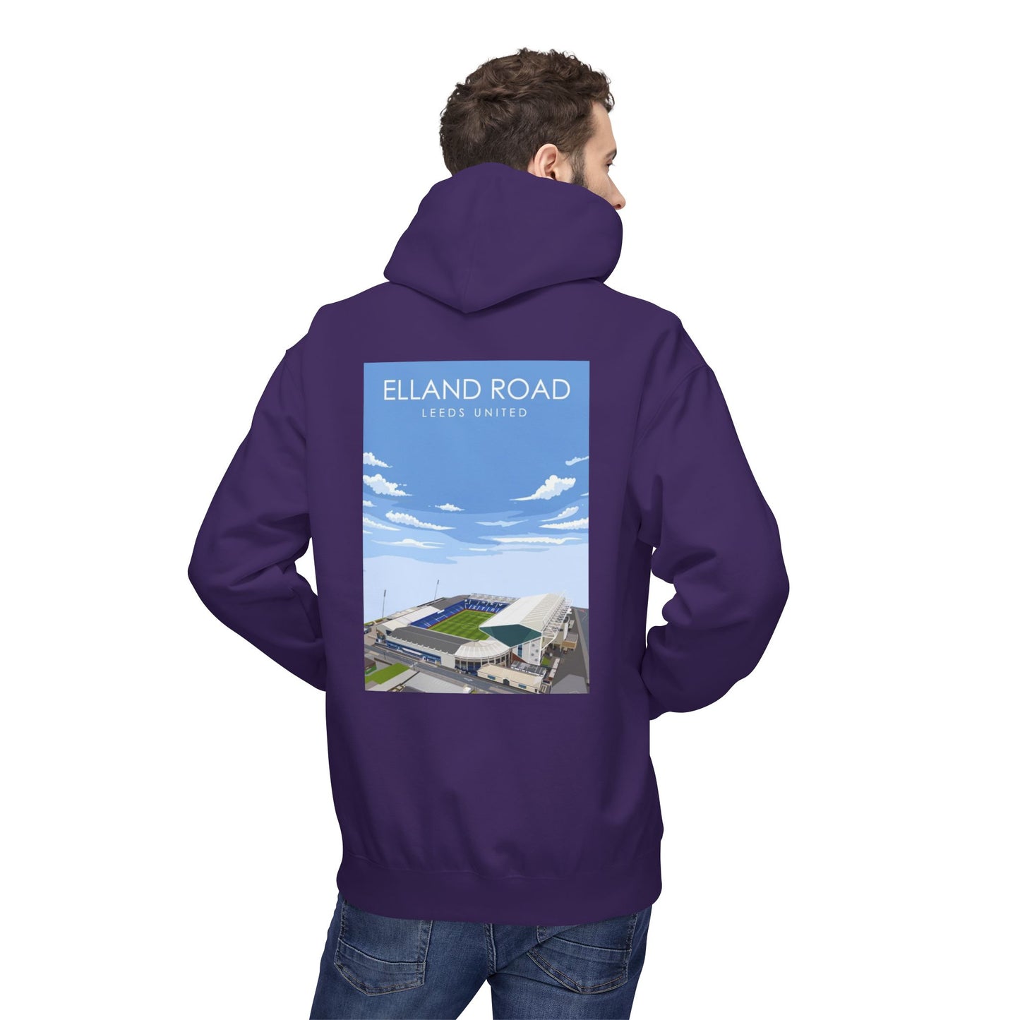 LUFC Game Day Fleece Hoodie Midweight Unisex