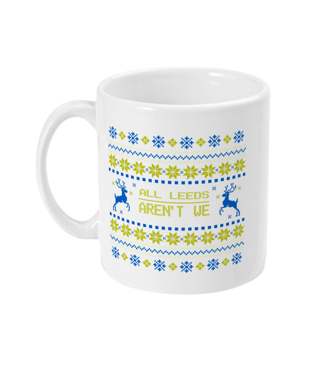 All Leeds Aren't We Yellow and Blue Mug