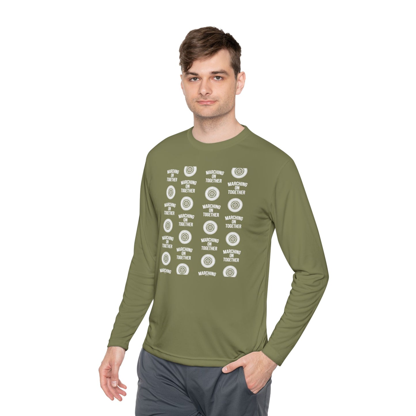 LUFC News Graphic Tee Garment-Dyed Unisex T-Shirt