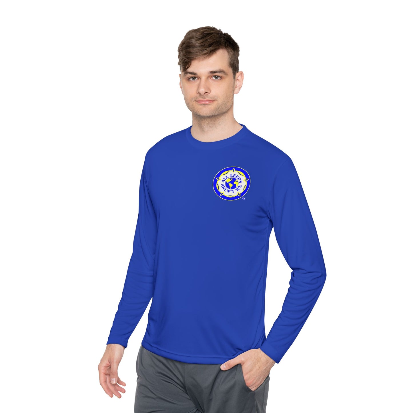 Leeds Unisex Long Sleeve T-Shirt: Earthy Emblem Edition