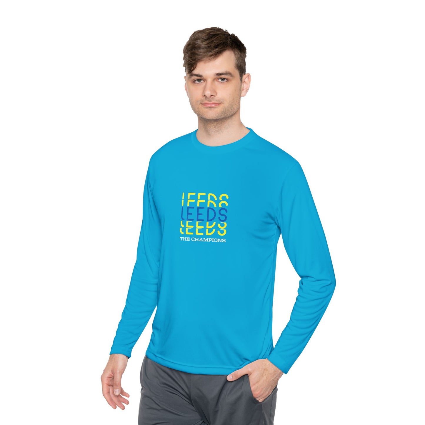Leeds “The Champions” Long Sleeve T-Shirt: Unisex Fit