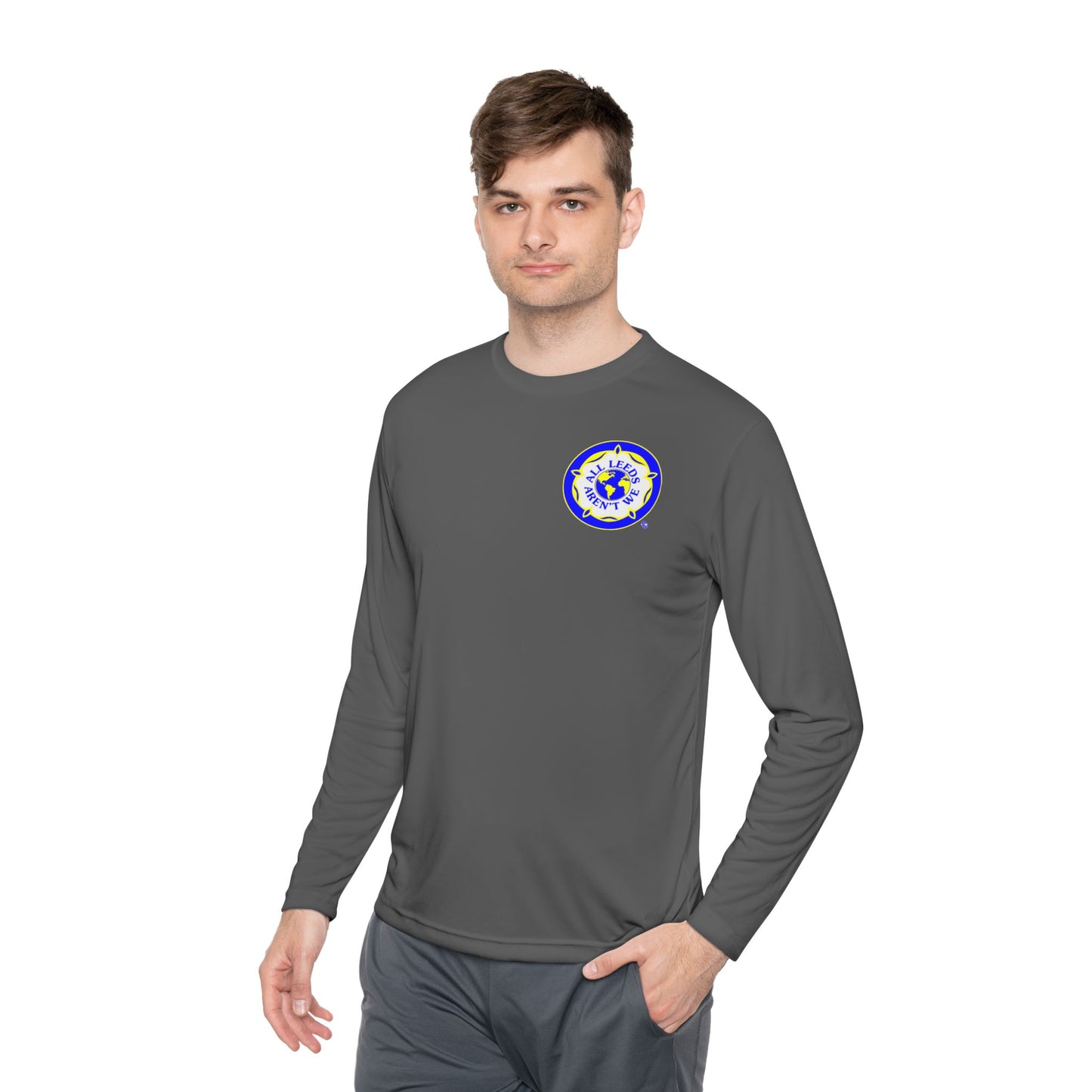 Leeds Unisex Long Sleeve T-Shirt: Earthy Emblem Edition