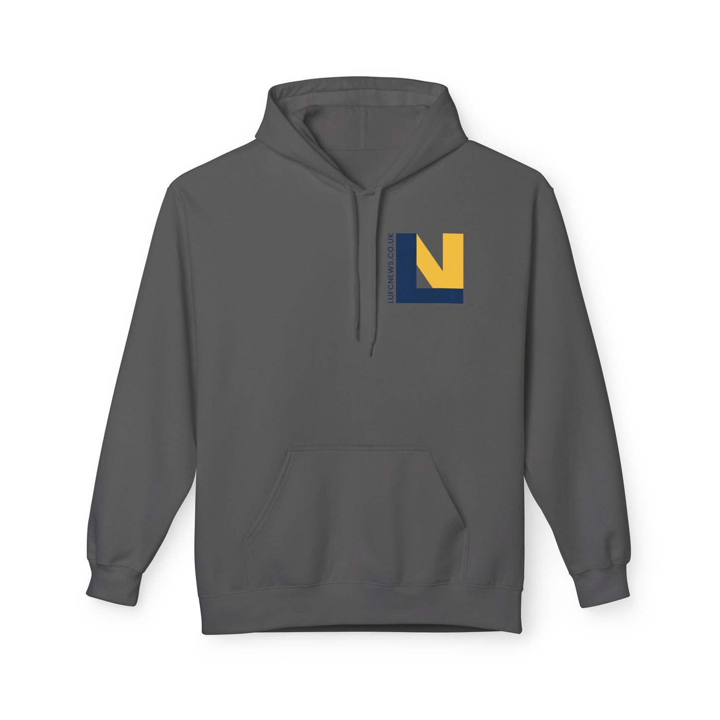LUFC Softstyle Fleece Hoodie Midweight Unisex