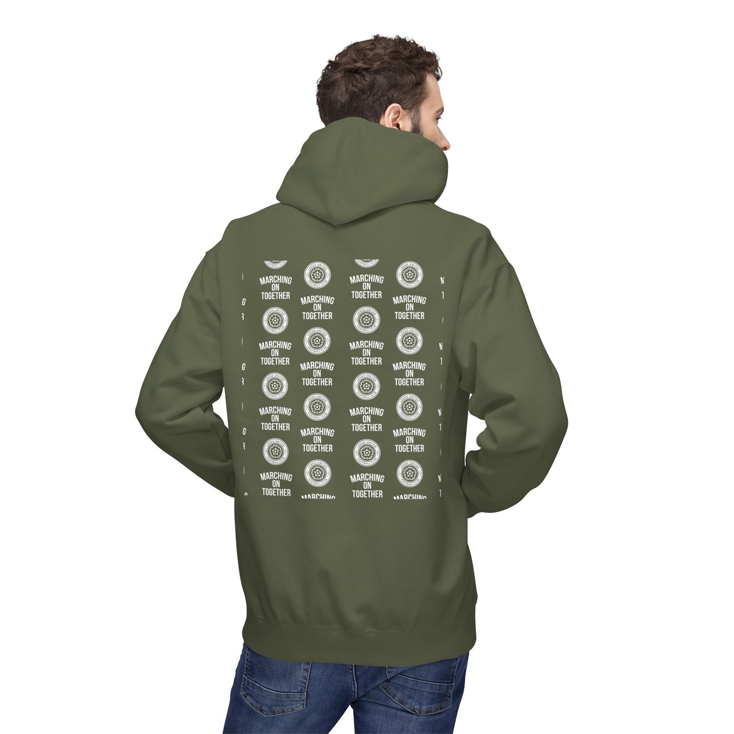 LUFC Midweight Fleece Hoodie Softstyle Unisex