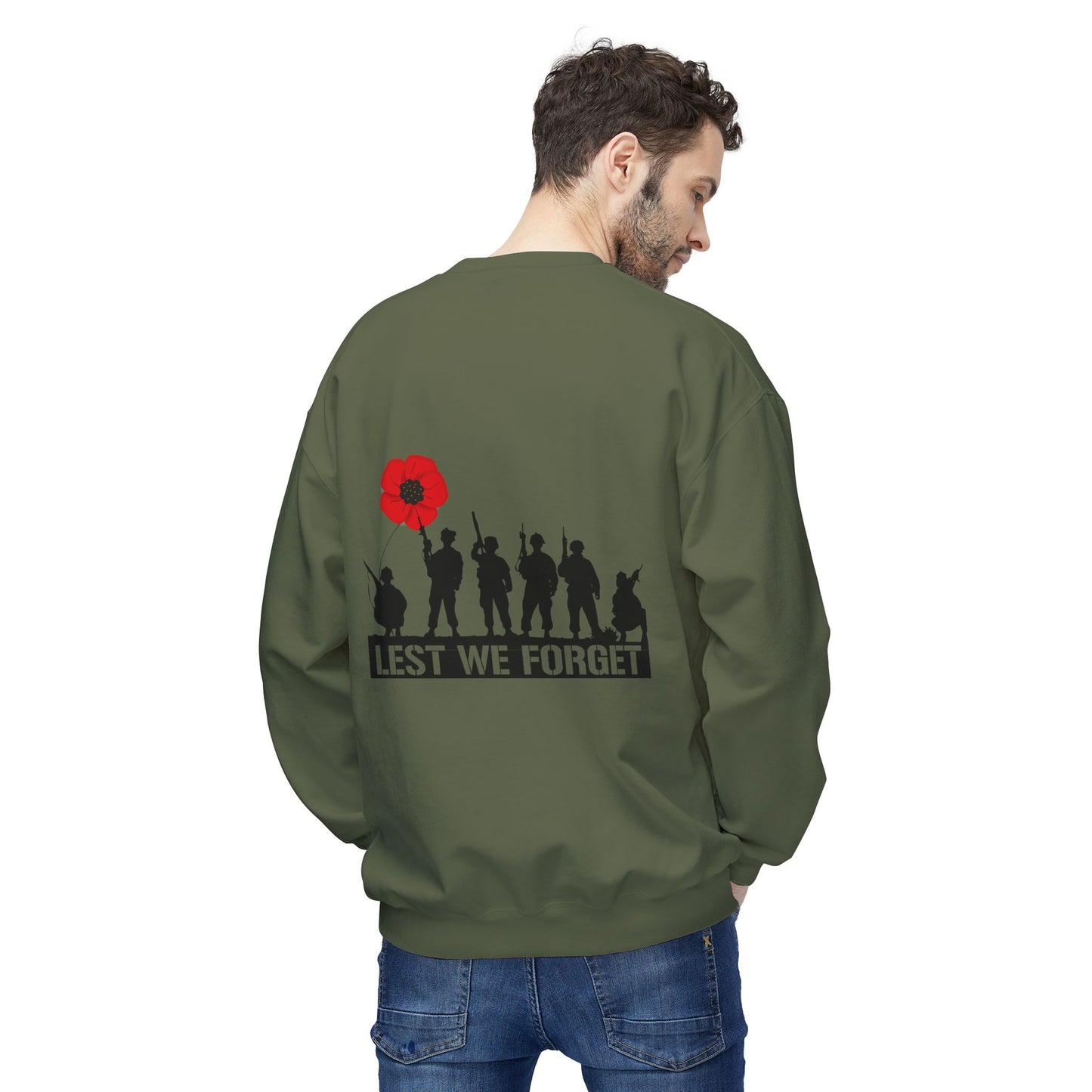 LUFC Remembrance Crewneck Sweatshirt