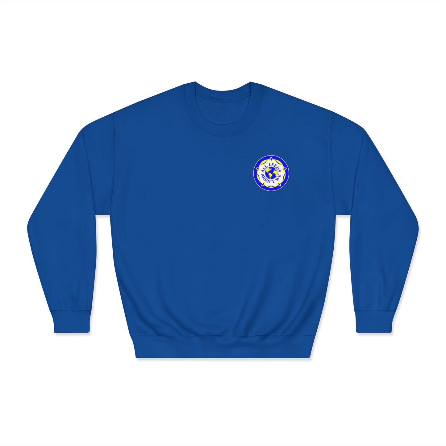 LUFC “All Leeds Aren’t We” Crewneck DryBlend® Unisex Sweatshirt