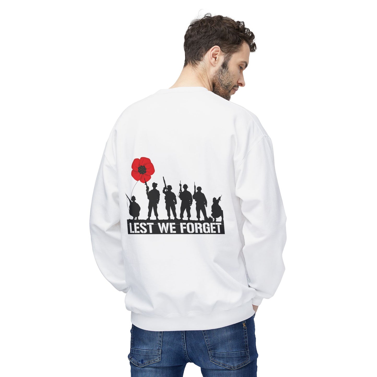 LUFC Remembrance Crewneck Sweatshirt