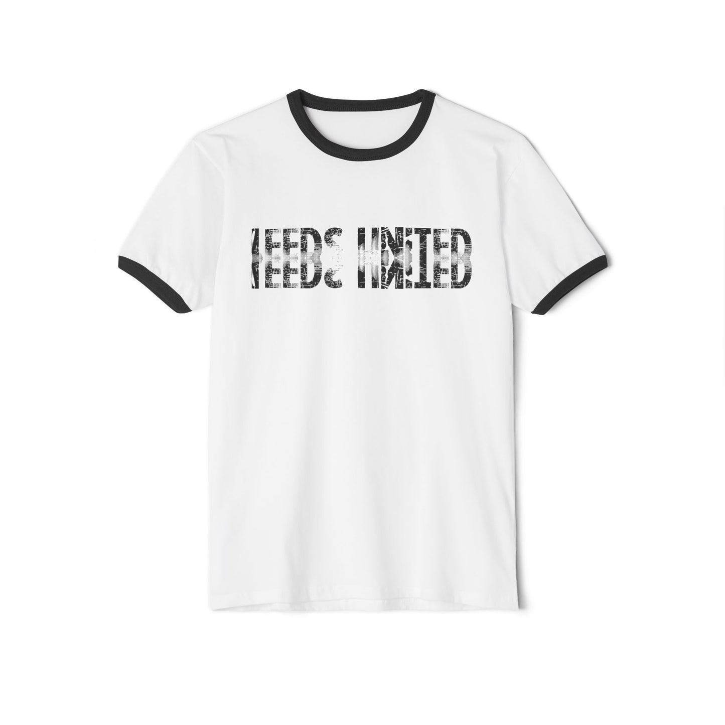 Leeds United Vintage Ringer Tee: Unisex Retro Edition