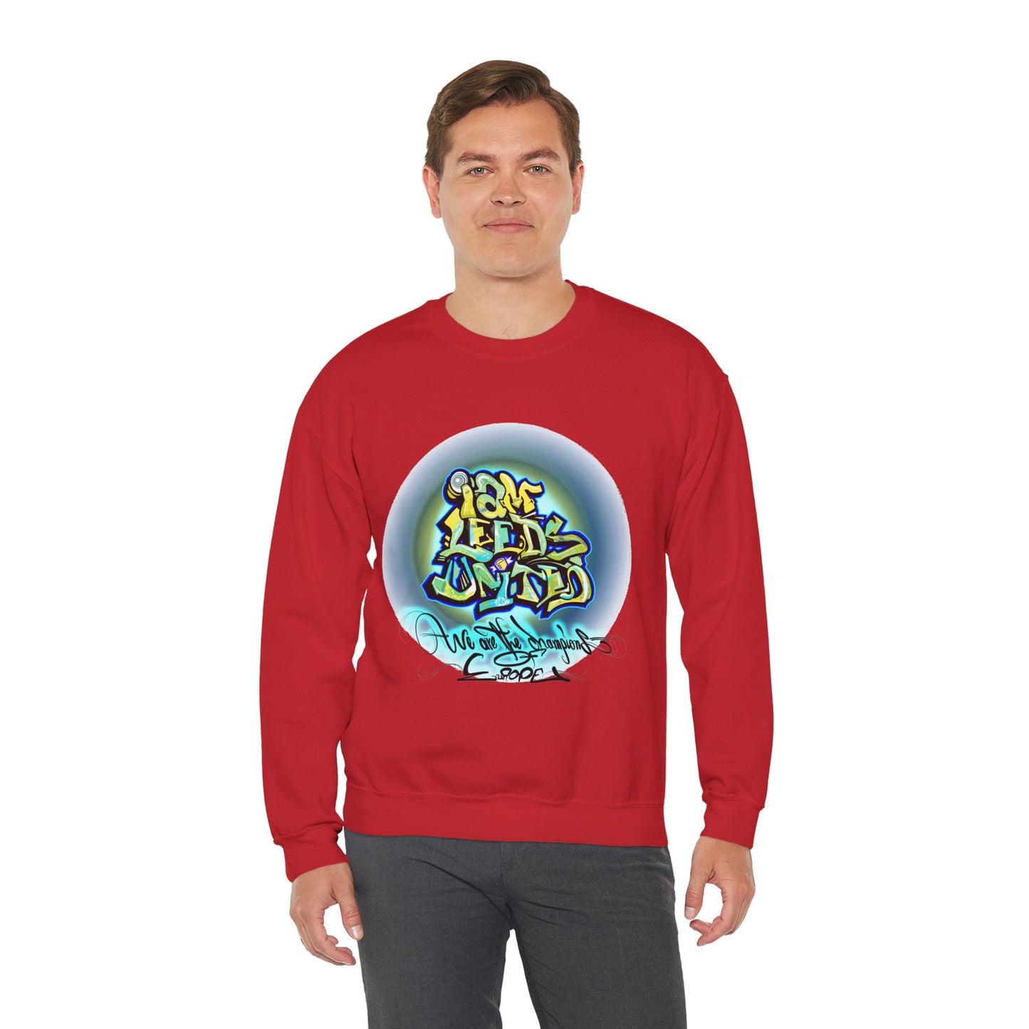 LUFC “I am Leeds United” Graffiti Sweatshirt