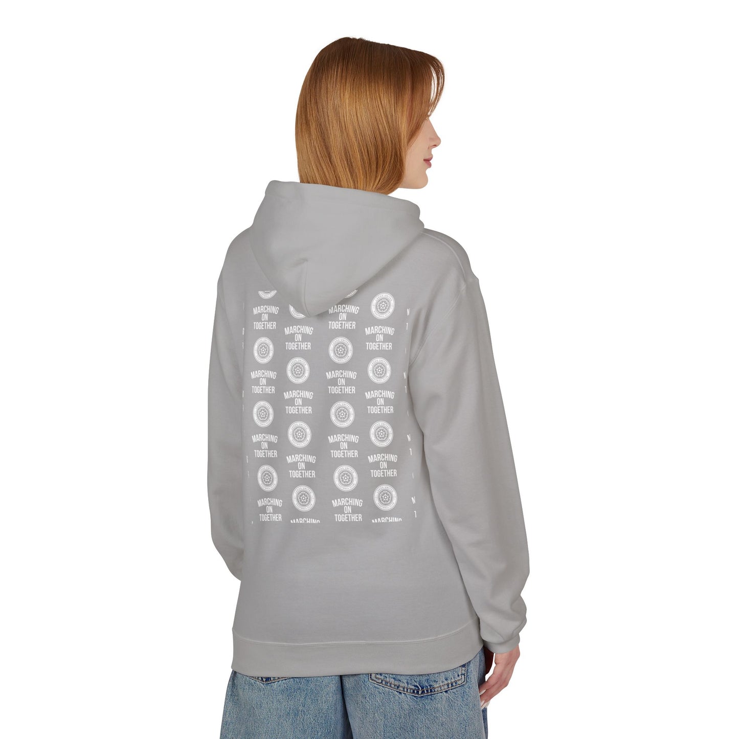 LUFC Midweight Fleece Hoodie Softstyle Unisex