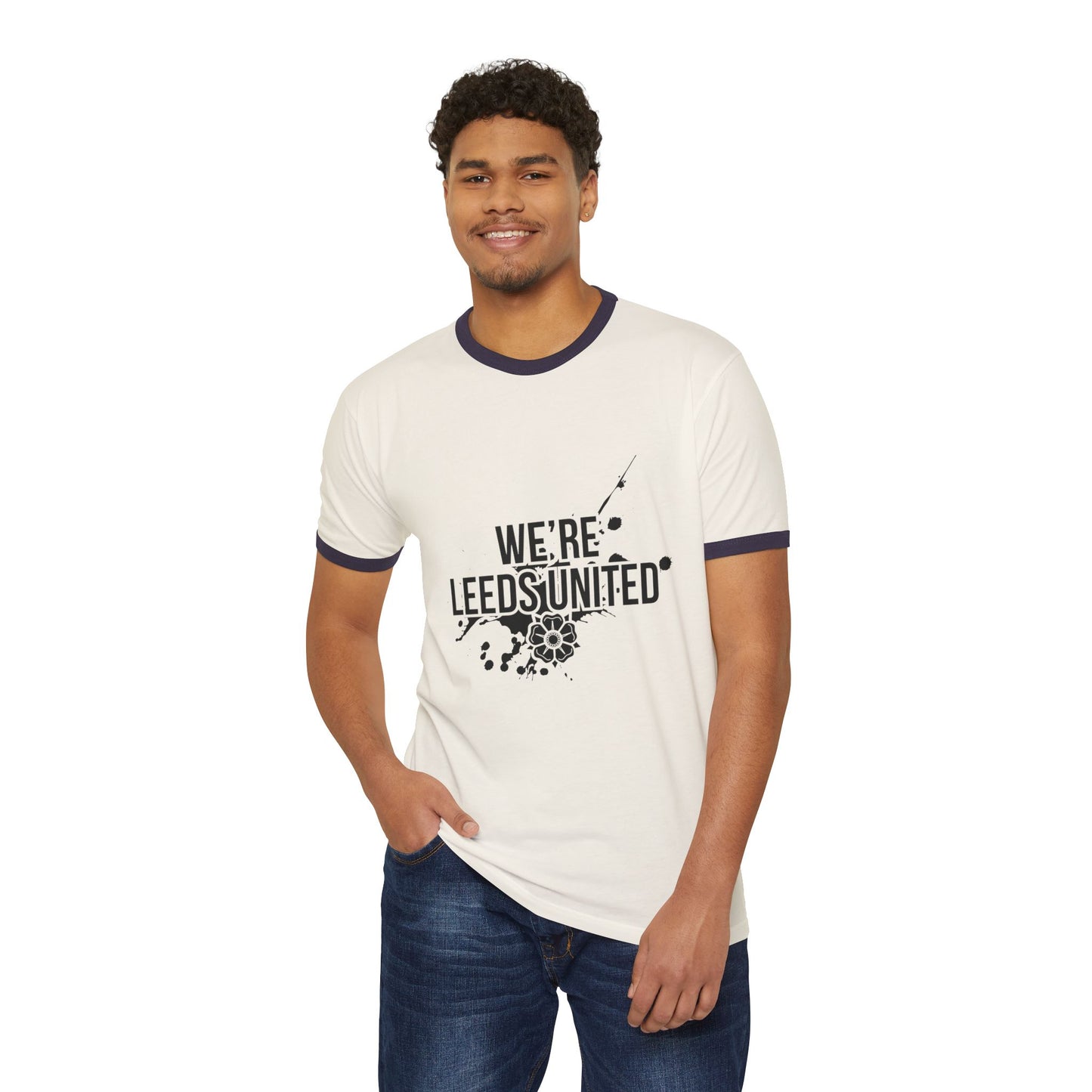 LUFC Vintage Ringer Tee Classic Unisex T-Shirt