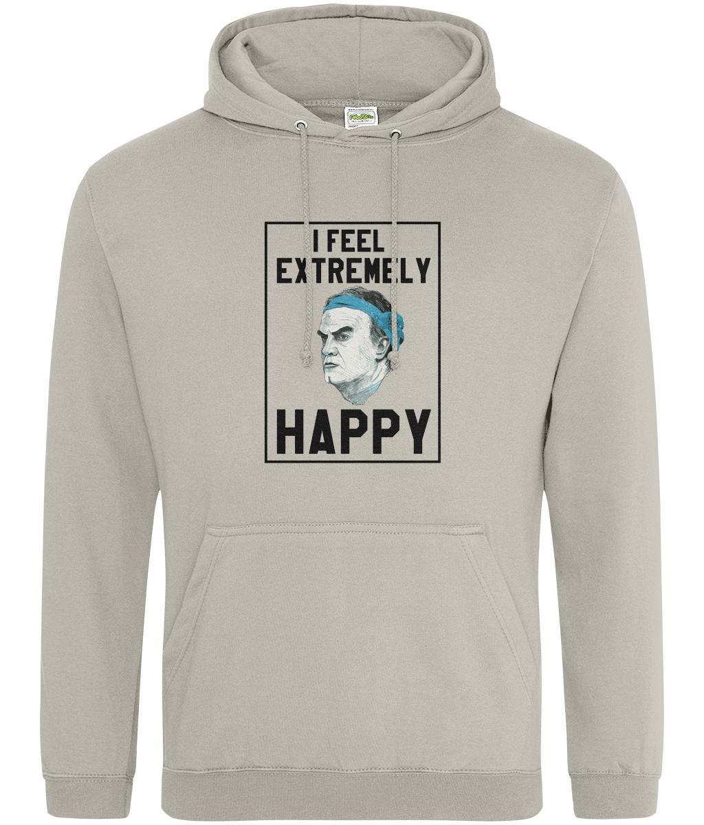 Bielsa - I Feel extremely Happy Hoodie Men