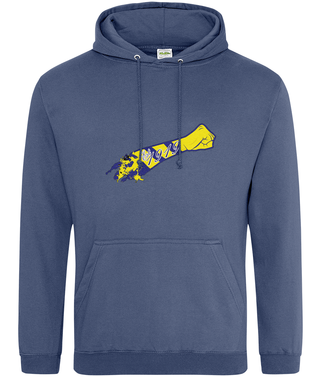 1919 LUFC Salute Yellow Hoodie Men