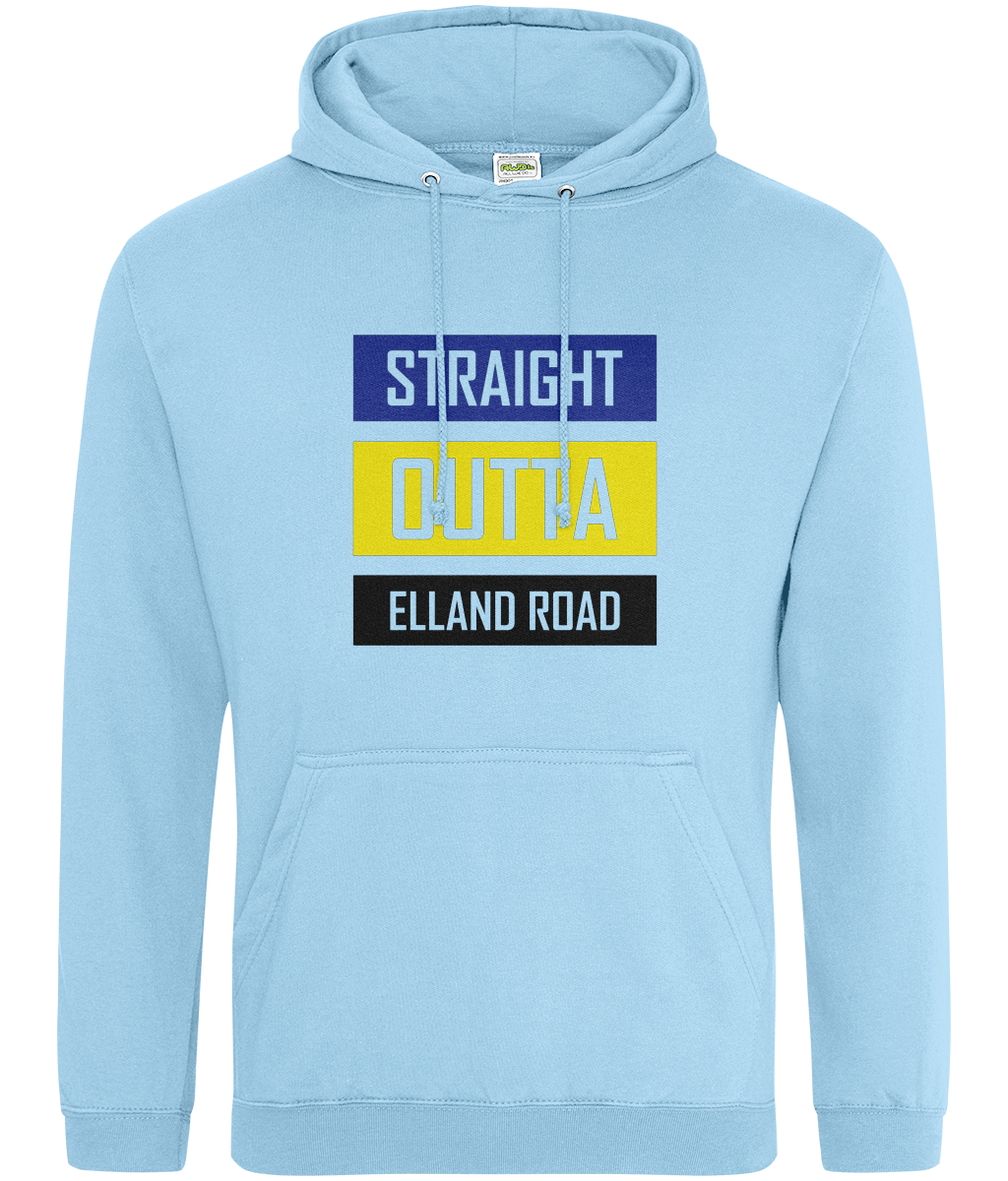 Straight Outta Elland Road Hoodie Men