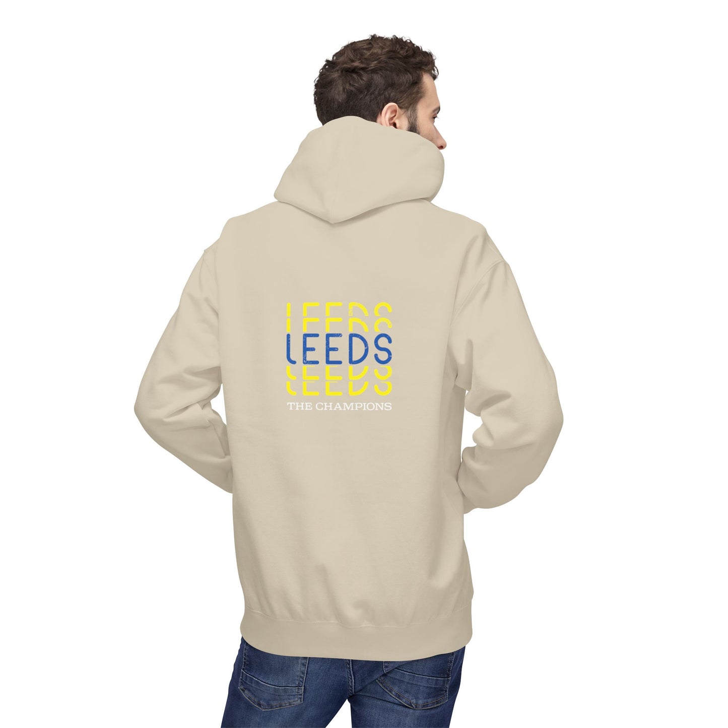 LUFC Softstyle Fleece Hoodie Midweight Unisex