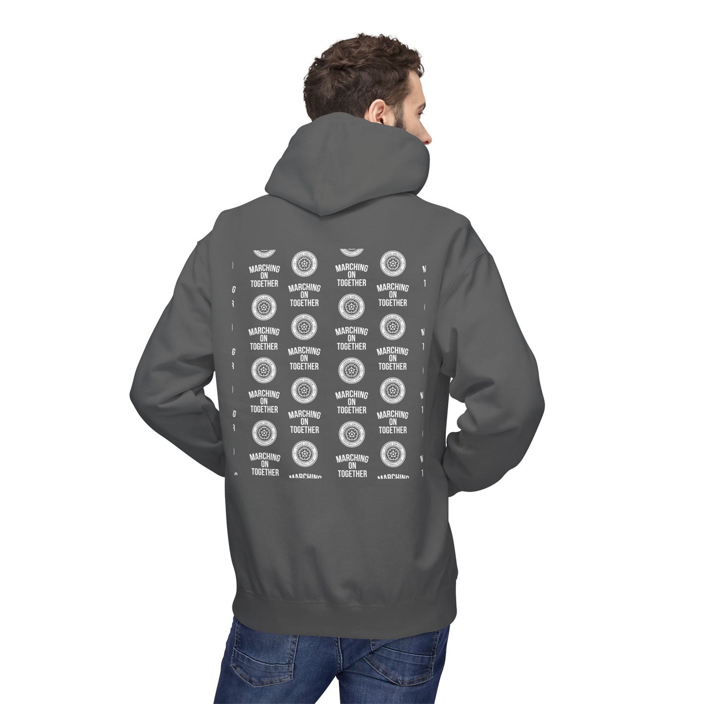 LUFC Midweight Fleece Hoodie Softstyle Unisex