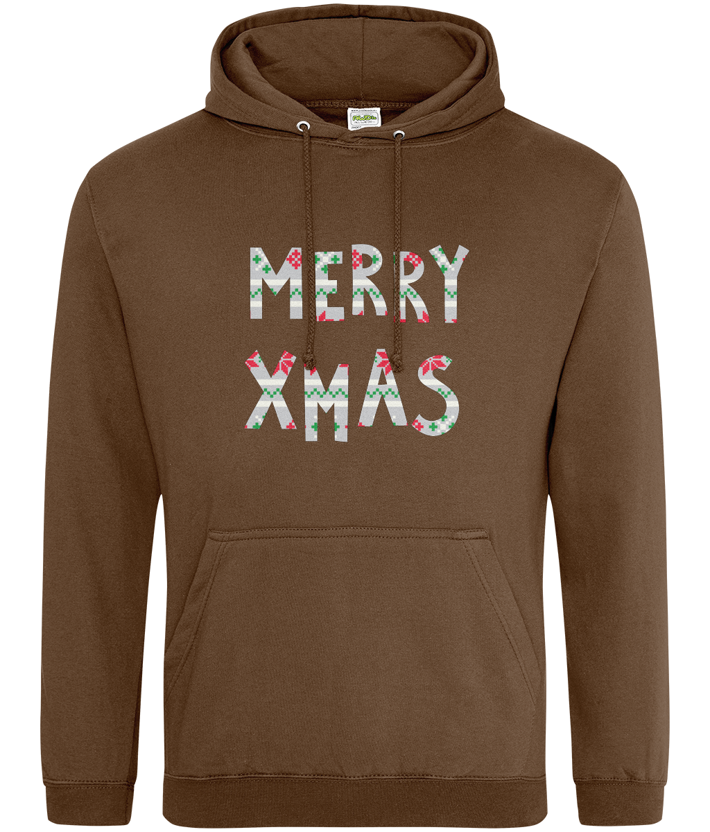 Merry Xmas Hoodie Red Men