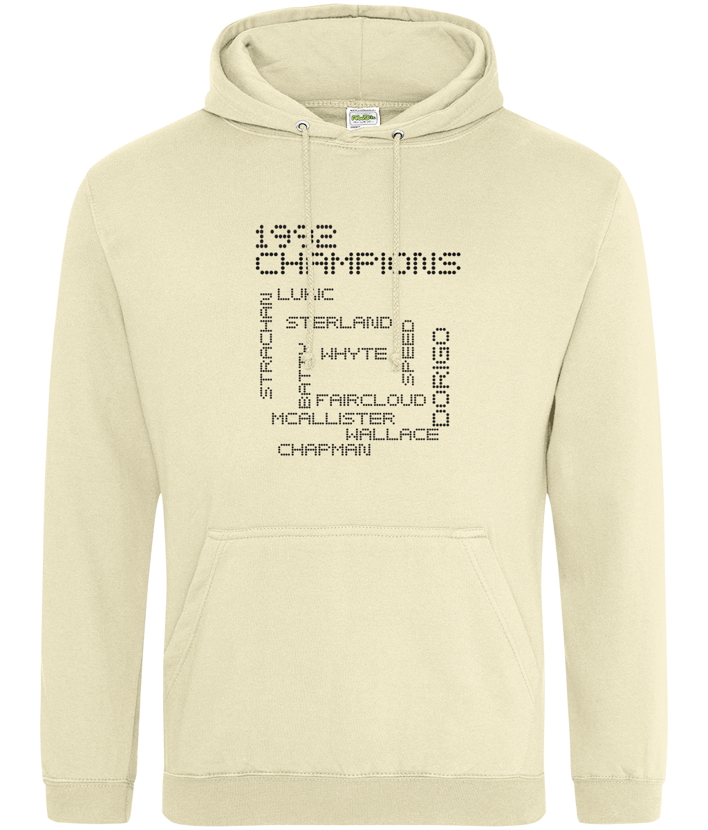 1992 LUFC Champions Hoodie Women