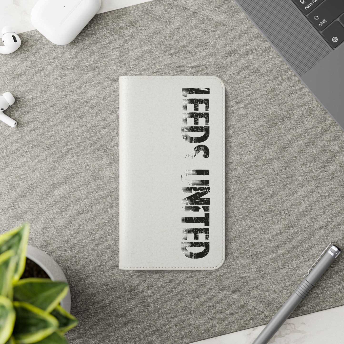 LUFC "LEEDS UNITED" Flip Case Phone Wallet