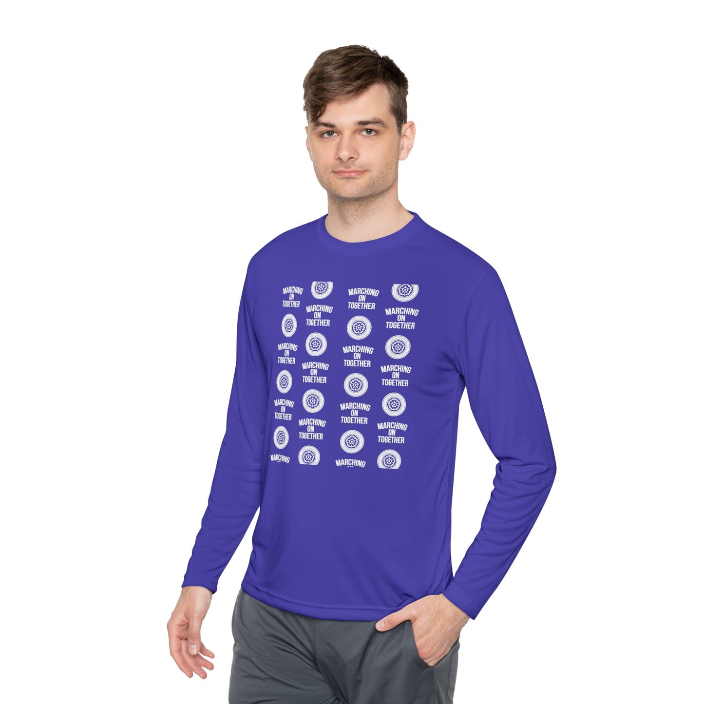 LUFC News Graphic Tee Garment-Dyed Unisex T-Shirt